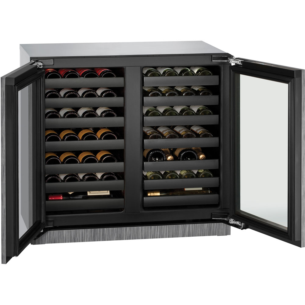 36-In. Modular 3000 Series Integrated Frame Double-Door Wine Captain Beverage Chiller