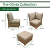 Hanover OLIVIA5PC-TAN - 3