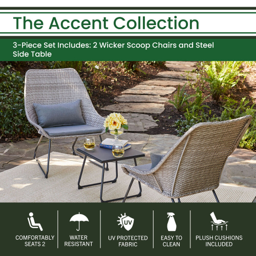 Hanover ACCENT3PC-GRY - 1