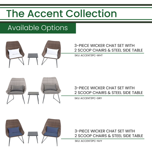 Hanover ACCENT3PC-GRY - 3