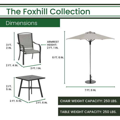 Hanover FOXDN3PCS-G-SU - 2