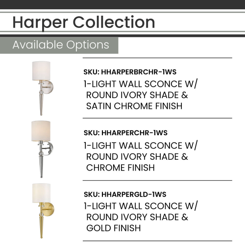 Hanover HHARPERBRCHR-1WS - 2