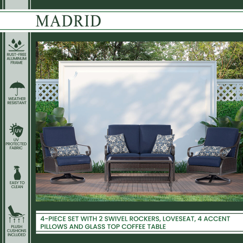 Hanover MADRID4PC-NVY - 1