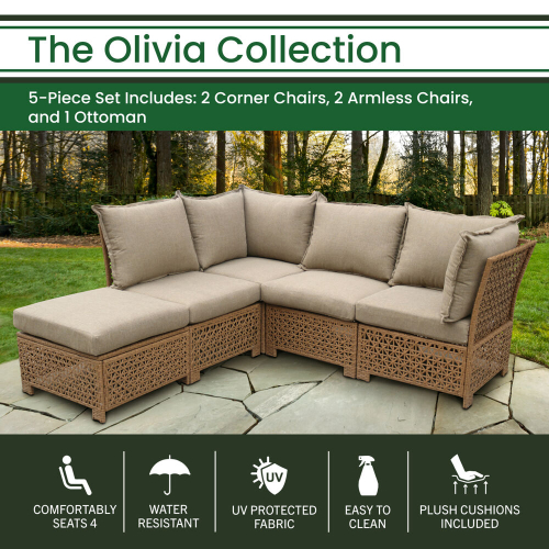 Hanover OLIVIA5PC-TAN - 1