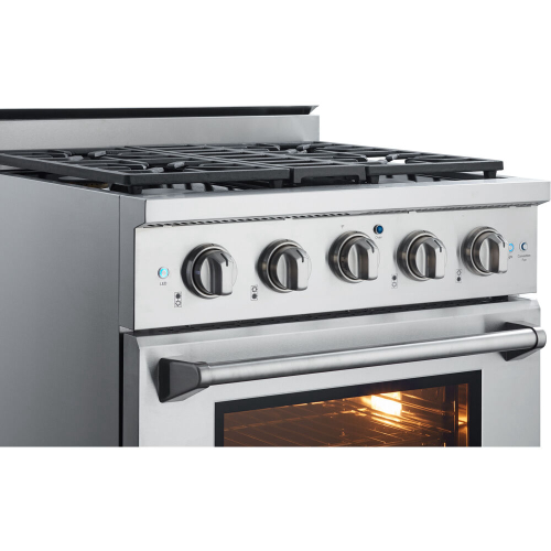 30-In. Culinary Series Professional Style LP Gas Range in Stainless Steel IMAGE