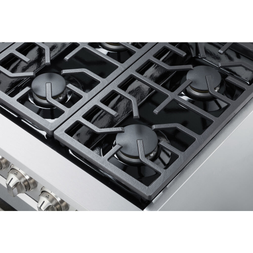 36-In. Culinary Series Professional Style Gas Range in Stainless Steel IMAGE