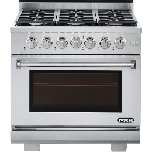 36-In. Culinary Series Professional Style Gas Range in Stainless Steel