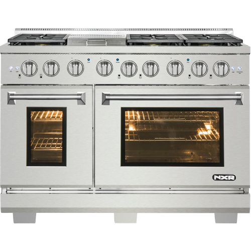 48-In. Culinary Series Professional Style LP Gas Range in Stainless Steel IMAGE